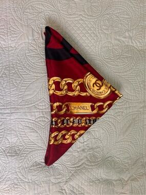 Vintage 31 Rue Cambon Paris Chanel Scarf